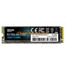 Ổ SSD Silicon SP512GBP34A60M28 A60 512G (NVMe PCIe/ Gen3x4 M2.2280/ 2200MB/s/ 1600MB/s)